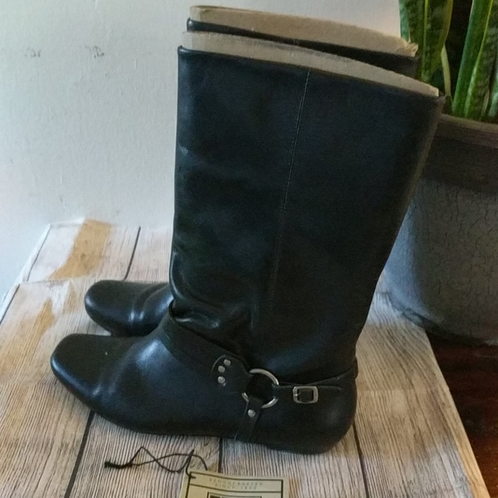 Frye Women's Annie Harness Mid-calf Boots 8.5M